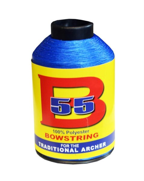 BCY Sehnengarn B 55 1 lbs Spule Farbe Blau