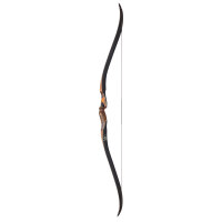 Hunting recurve hardwood 62 inch version RH draw weight 25 lbs