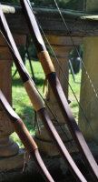 Longbow Set "Marksman" 58" With Brown Bating