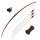 Longbow Set "Marksman" 58" With Brown Bating