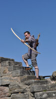 Long bow set rattan 58 inches light version LH