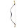 Mongol bow rider bow, Mongolian draw weight 30 lbs