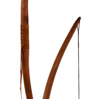 Longbow Rattan Marksman 58 inch dark stained version RH draw weight 30 lbs