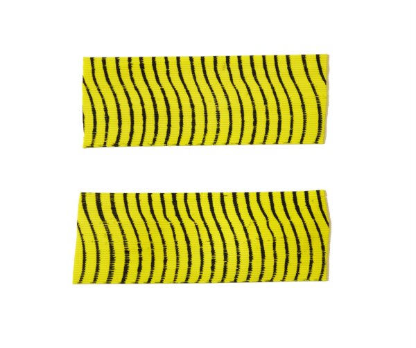 Whiskers - Sehnengeräuschdämpfer 1 Paar Farbe Gelb mit schwarz 73
