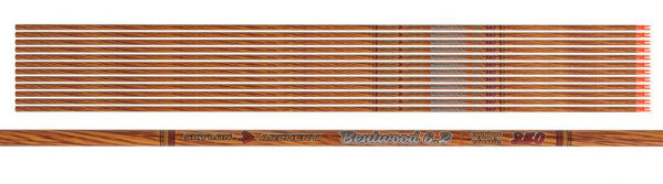 Carbon Shafts Bentwood 6.2mm 33 inch Spine 700 - Length 33 inch