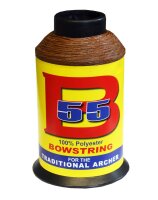 BCY Sehnengarn B55 1 lbs Spule Farbe Braun