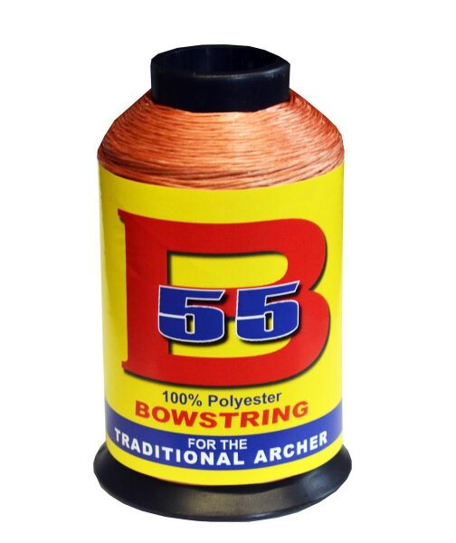 BCY Sehnengarn B 55 1 lbs Spule Farbe Bronze