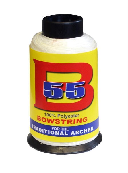 BCY Sehnengarn B55 1 lbs Spule Farbe Weiß