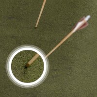 Backstop mat Green Nature remnants - like new Size 2.8 meters wide - 2 meters high