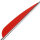 4 inch Arizona plastic Fletchen Fletchen color red