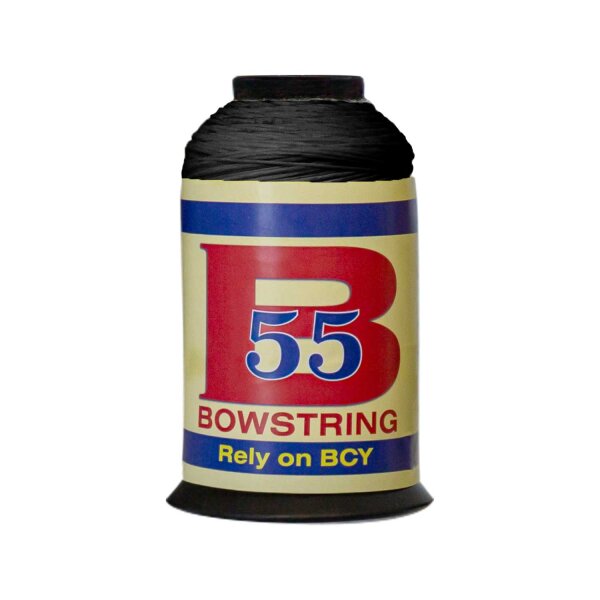 BCY Sehnengarn B55 1/4 lbs Spule Farbe Schwarz